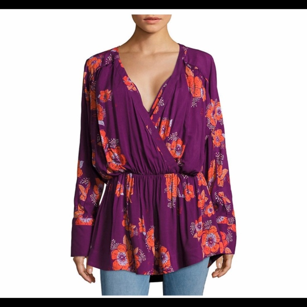 Free people surplice top